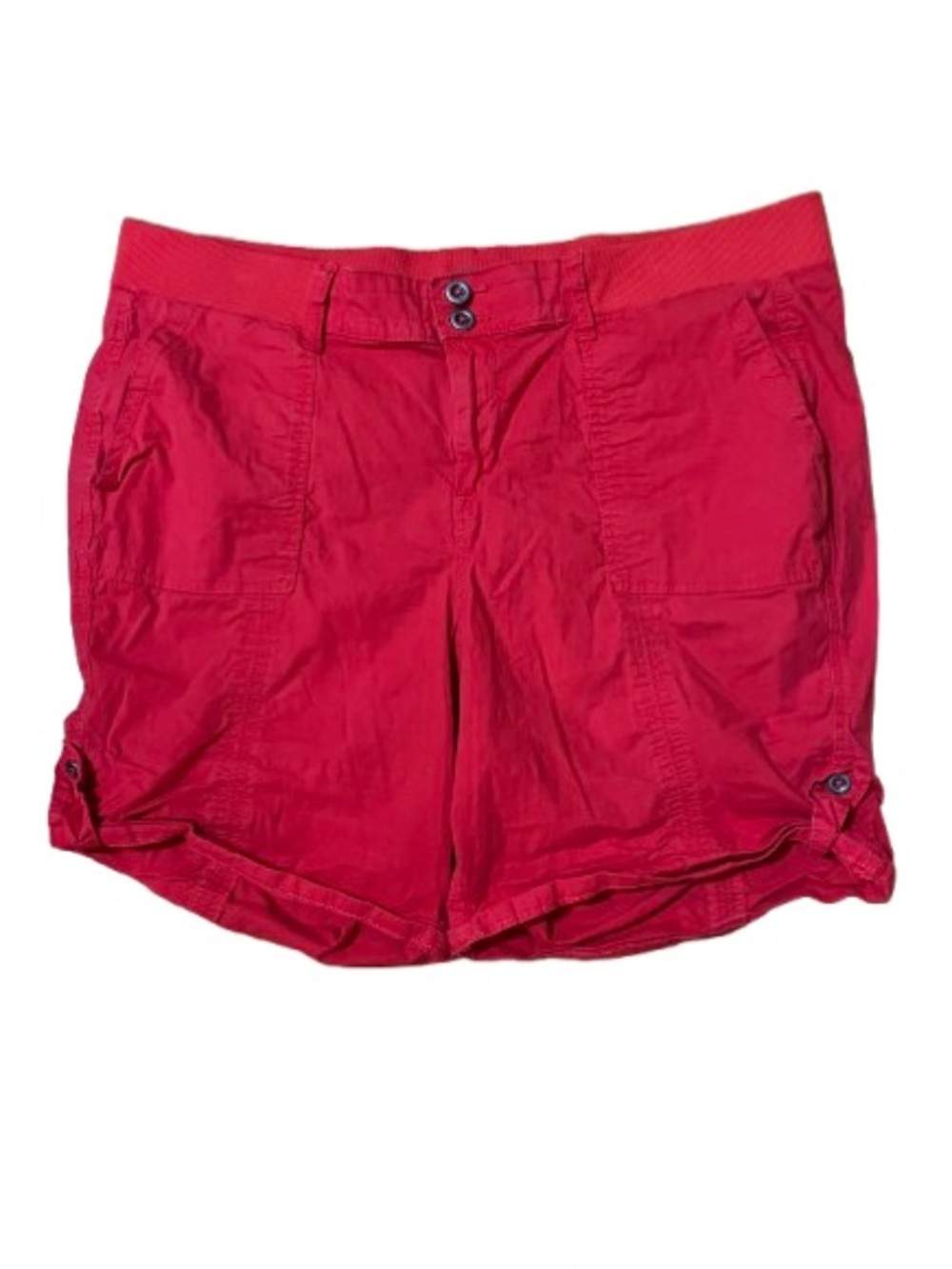 Torrid Feel The Fit Women’s Red Casual Roll-Cuff Shorts Size 20